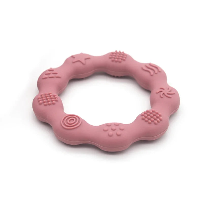 Baby Food Grade Silicone Newborn Grip Teething Toys - PAMU8