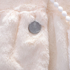 Rabbit Ears Plush Warm Hooded Coat