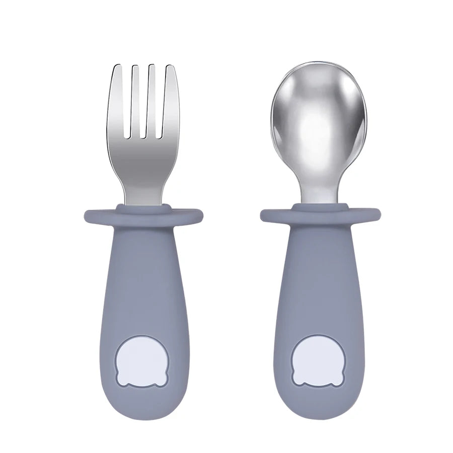 Baby Feeding Stainless Utensil Children's Tableware - PAMU8