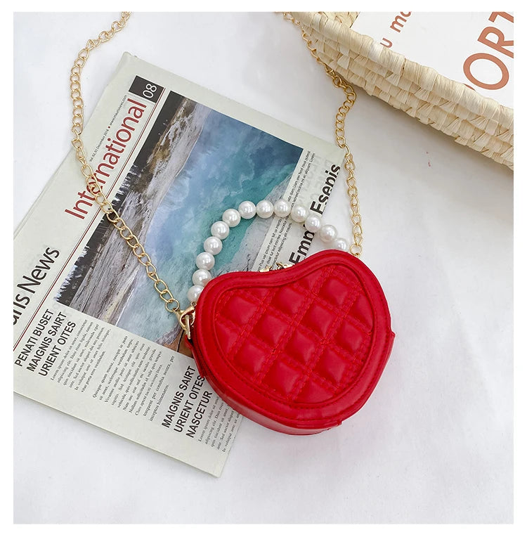 Pearl Handle Mini Shoulder Bag