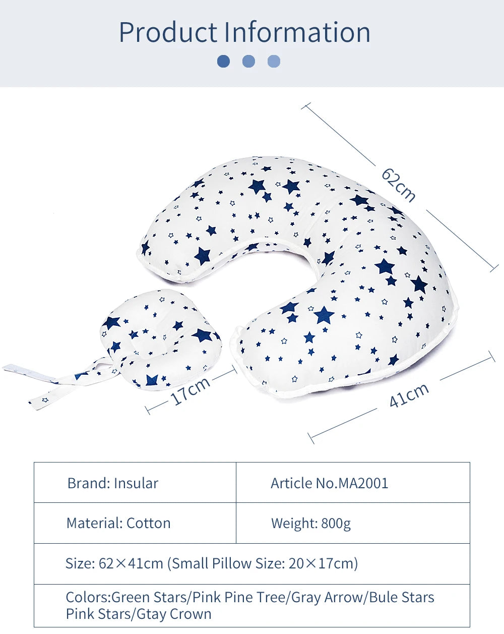 Insular Breastfeeding Pillow