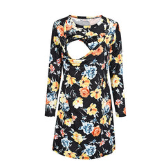 Printed Pregnancy Dress