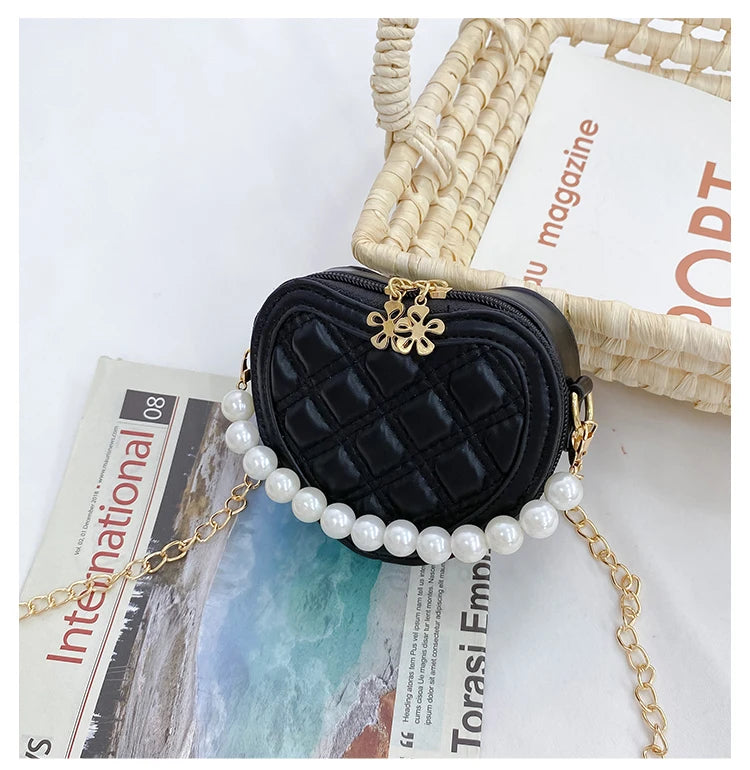 Pearl Handle Mini Shoulder Bag