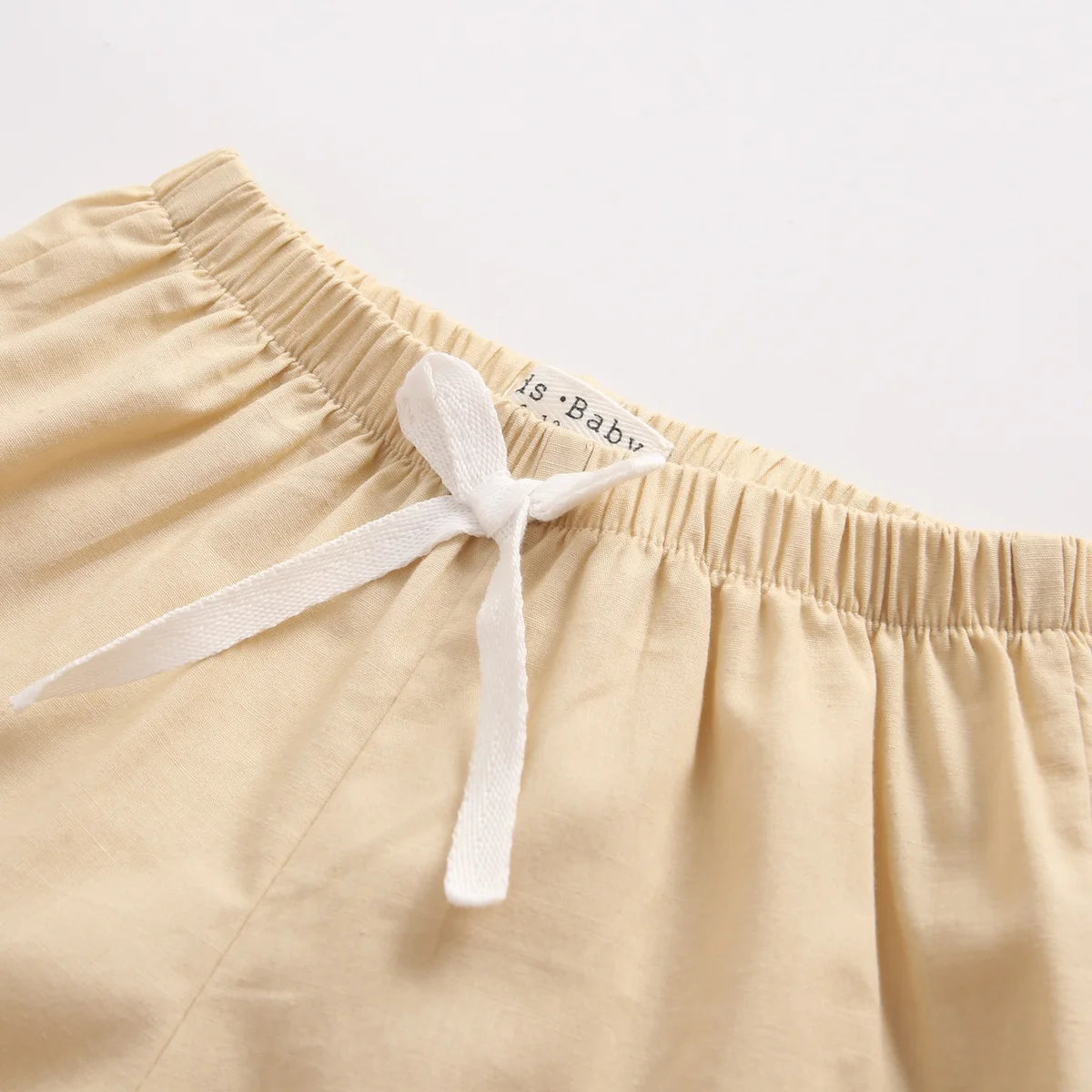 Cotton Short Sleeve Tops+Shorts