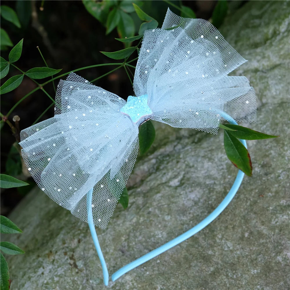 Girls Shiny Bows Hairband