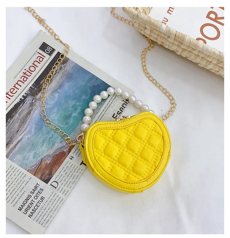 Pearl Handle Mini Shoulder Bag