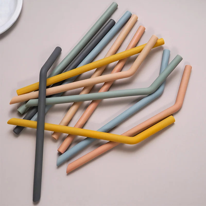 Foldable Silicone Straws For Cup