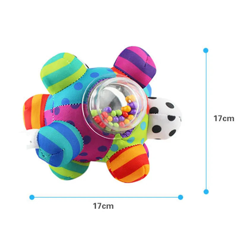 Loud Bell Baby Ball Rattles Toy - PAMU8