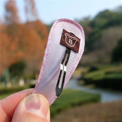 Baby Girls' Bowknot Hair Clips, 5-Piece Set