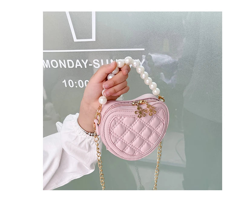 Pearl Handle Mini Shoulder Bag