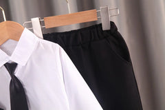 Baby Boys' Formal Suit Set, Vest Shirt and Pants