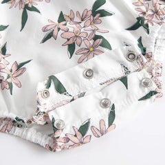 Floral Cotton Girls Bodysuits