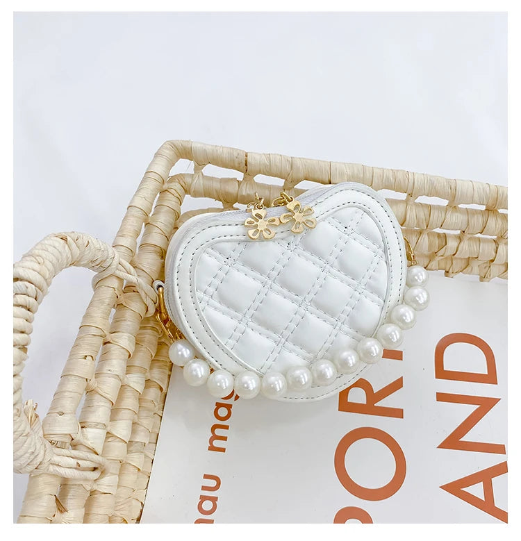 Pearl Handle Mini Shoulder Bag