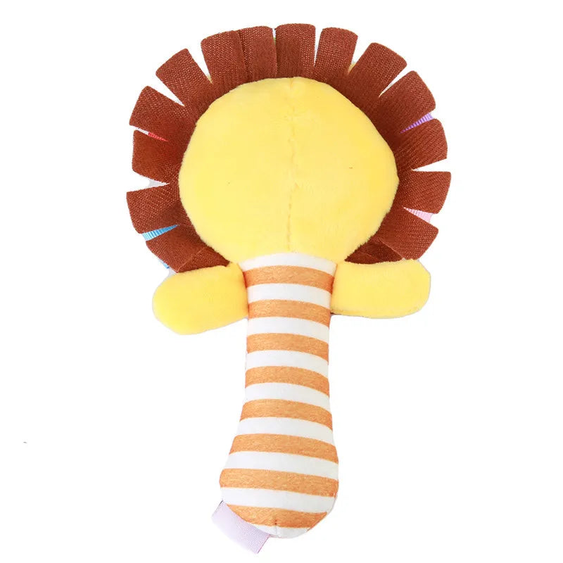 Cartoon Animal Baby Plush Rattle Baby Toy - PAMU8