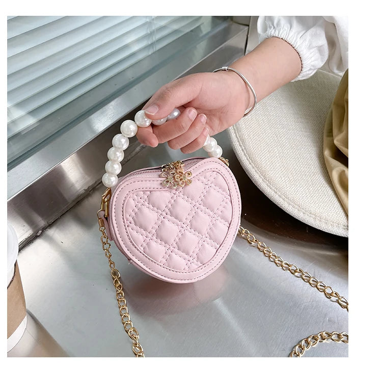 Pearl Handle Mini Shoulder Bag