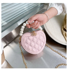 Pearl Handle Mini Shoulder Bag