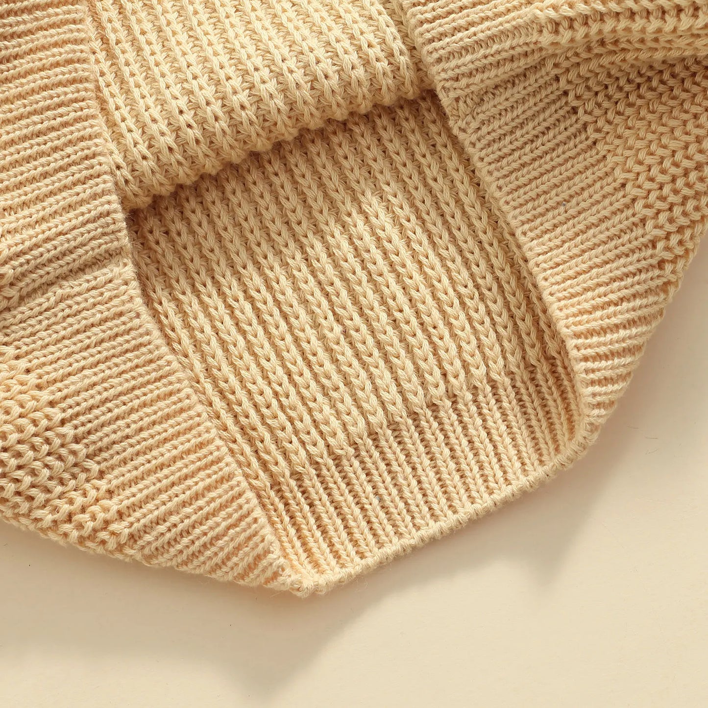 Newborn Knitwear Long Sleeve Cotton Pullover Tops - PAMU8