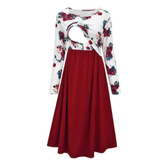 Printed Pregnancy Dress