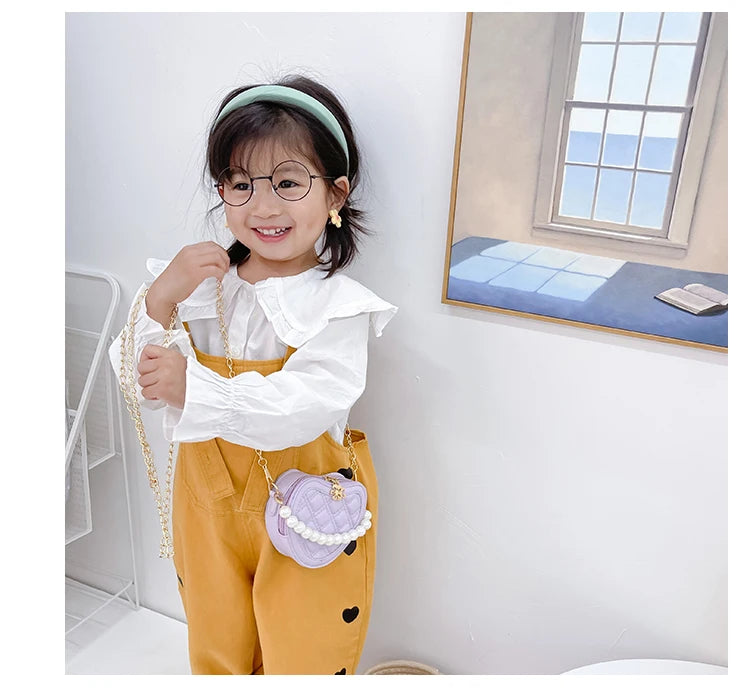 Pearl Handle Mini Shoulder Bag