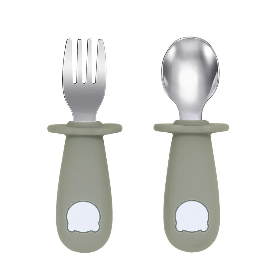 Baby Feeding Stainless Utensil Children's Tableware - PAMU8