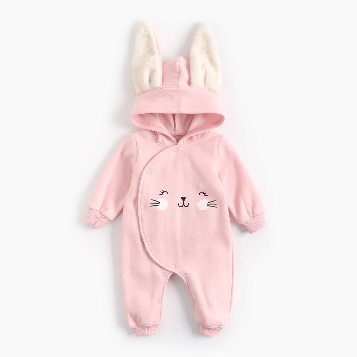 Warm Casual Hooded Rompers