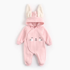 Warm Casual Hooded Rompers