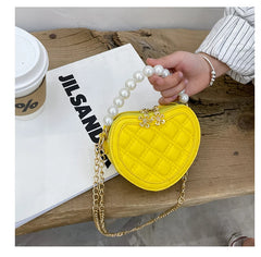 Pearl Handle Mini Shoulder Bag
