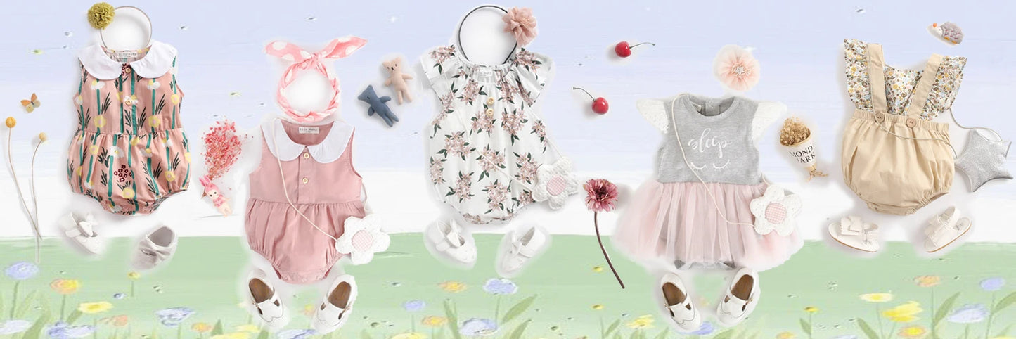 Short Sleeve Baby Bodysuits