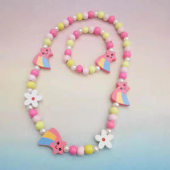 Cute Cartoon Kids Necklace Bracelet Set | PAMU8