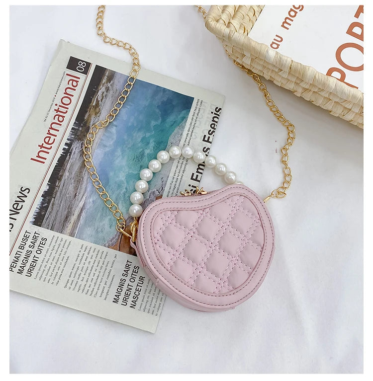 Pearl Handle Mini Shoulder Bag