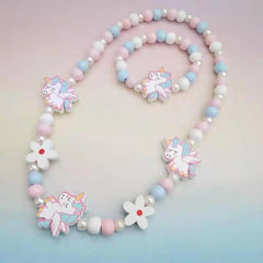 Cute Cartoon Kids Necklace Bracelet Set | PAMU8