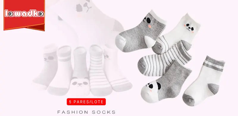 Baby Socks 3D Embroidery Cartoon