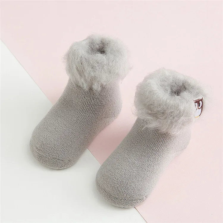 Baby Socks 3D Embroidery Cartoon