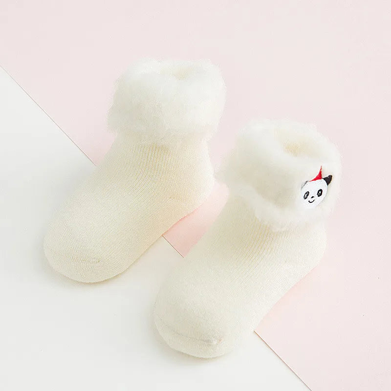 Baby Socks 3D Embroidery Cartoon