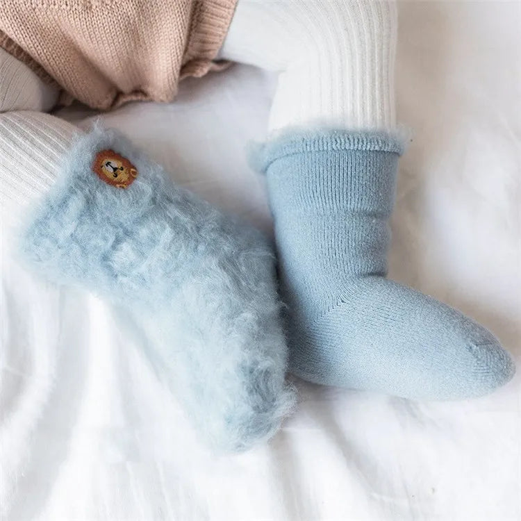 Baby Socks 3D Embroidery Cartoon