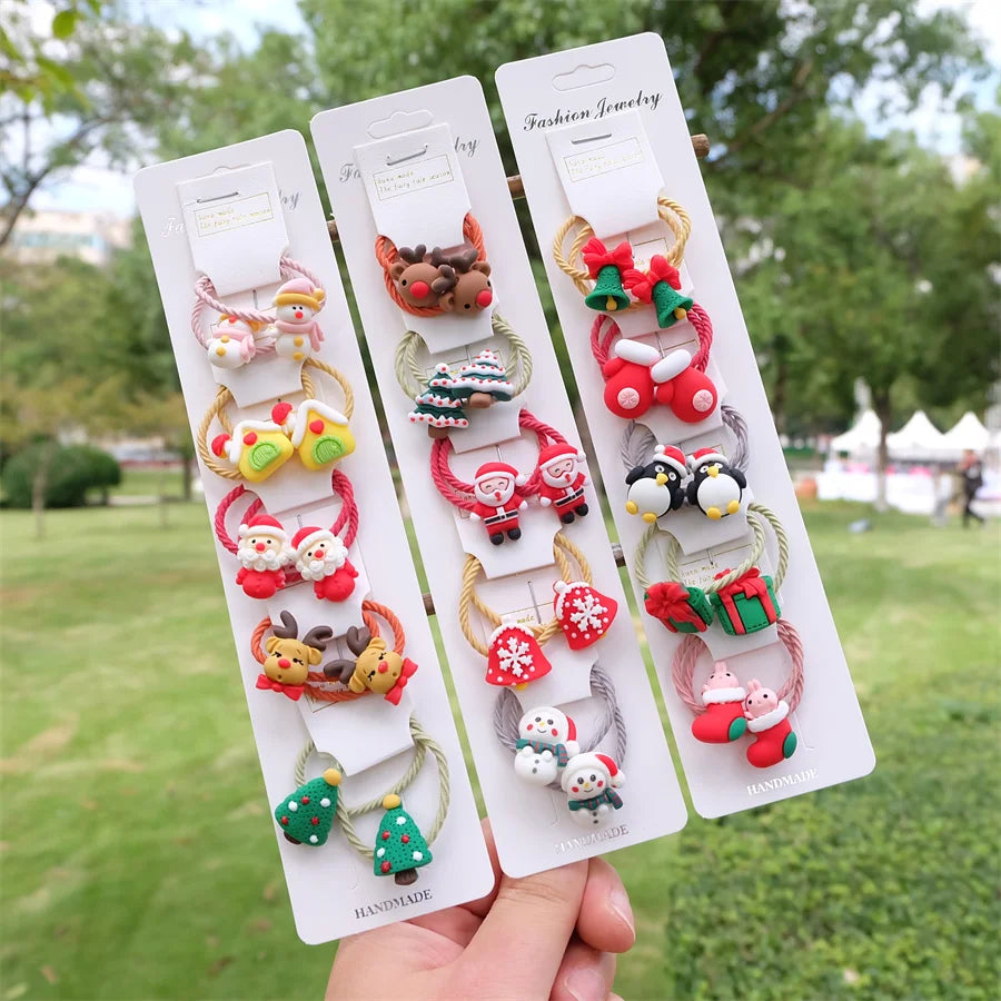 Christmas Tree Rubber Bands