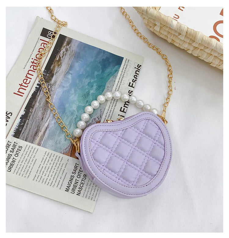 Pearl Handle Mini Shoulder Bag