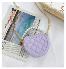 Pearl Handle Mini Shoulder Bag