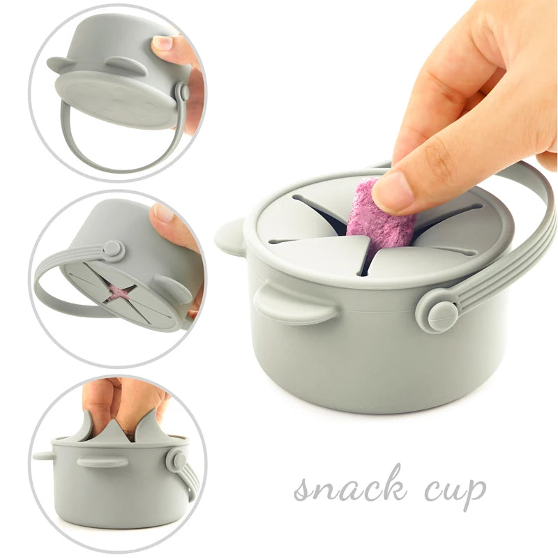 Cartoon Bear Shape Snack Cup - PAMU8