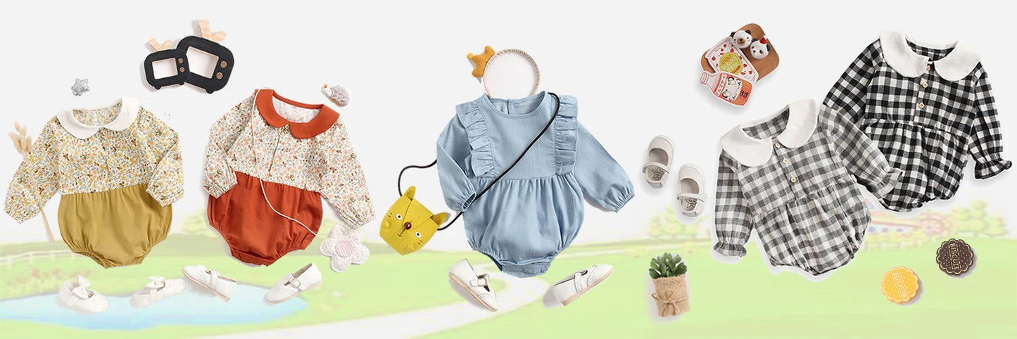 Warm Casual Hooded Rompers