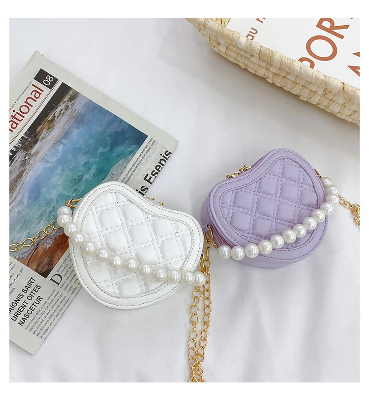Pearl Handle Mini Shoulder Bag