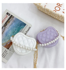 Pearl Handle Mini Shoulder Bag