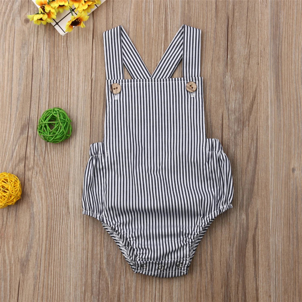 Casual Baby Sleeveless Jumpsuits