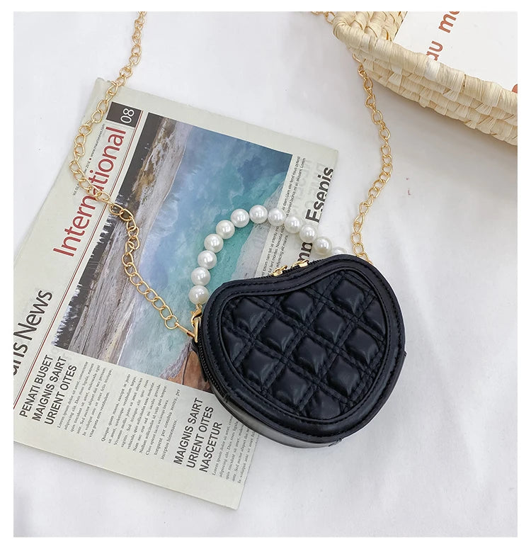 Pearl Handle Mini Shoulder Bag