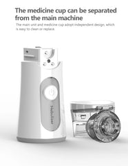 Portable Nebulizer Inhaler: Quiet Mesh Mist for Kids