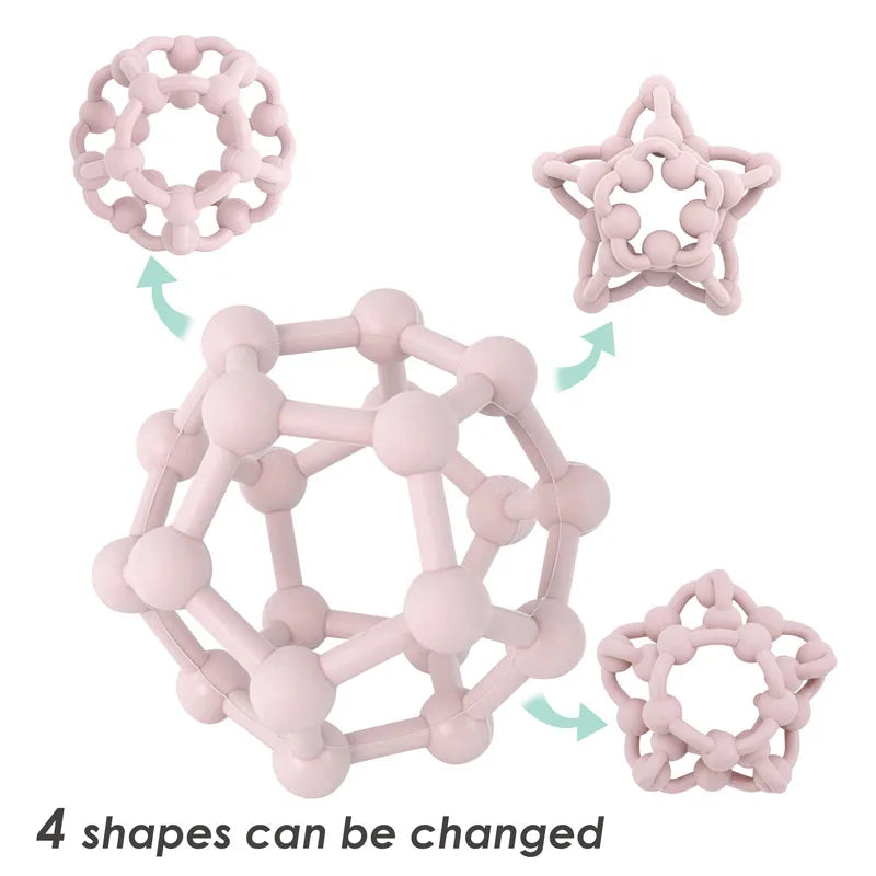 Deformable Soft Silicone Teether