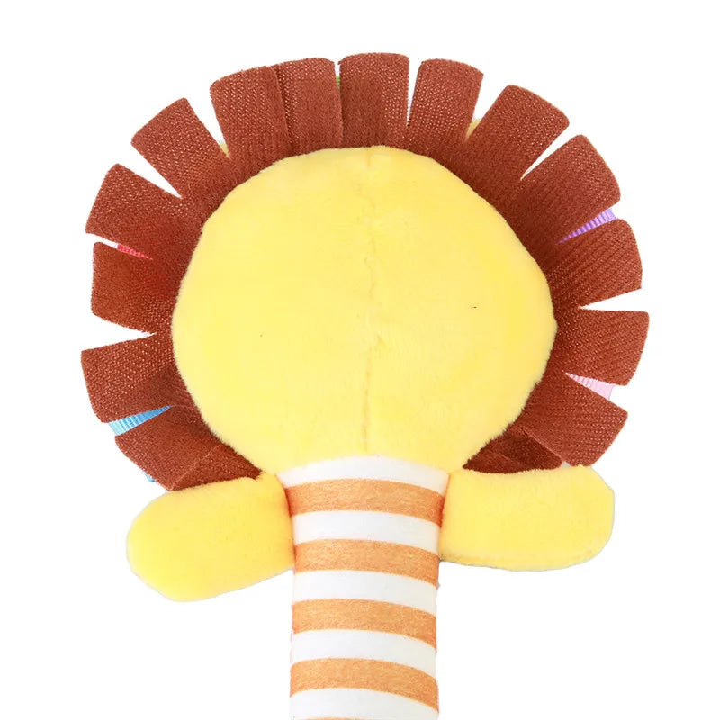 Cartoon Animal Baby Plush Rattle Baby Toy - PAMU8