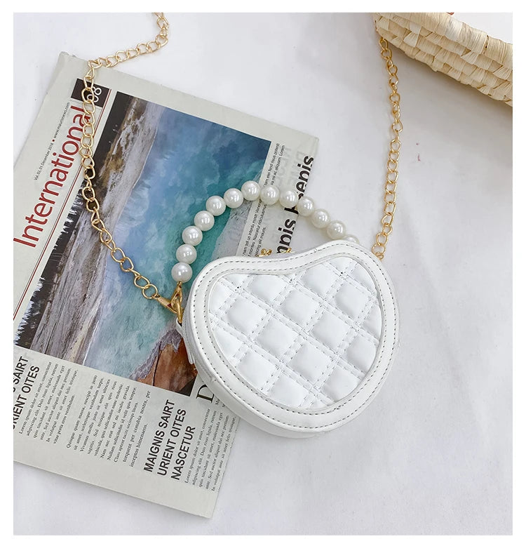 Pearl Handle Mini Shoulder Bag