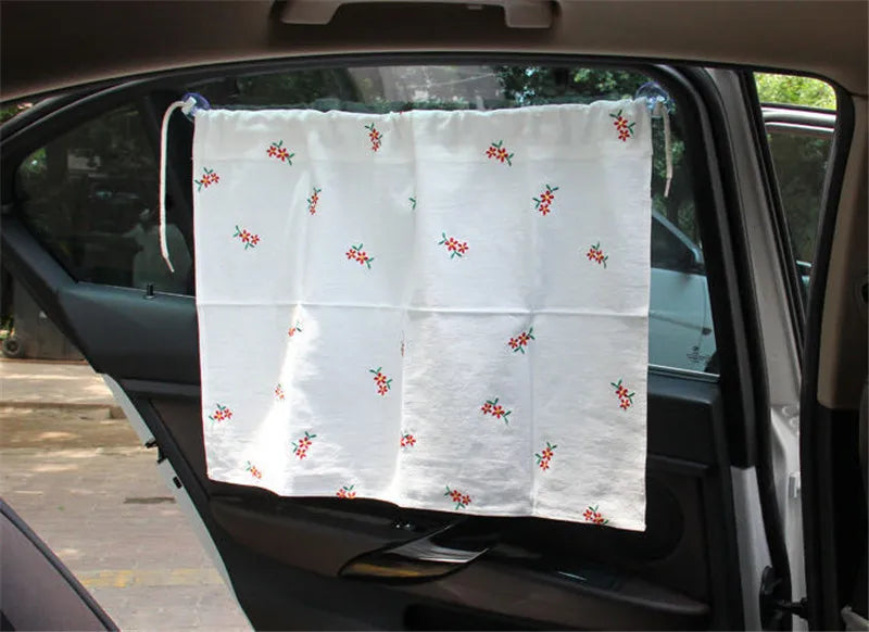 Cute Baby Car Curtain