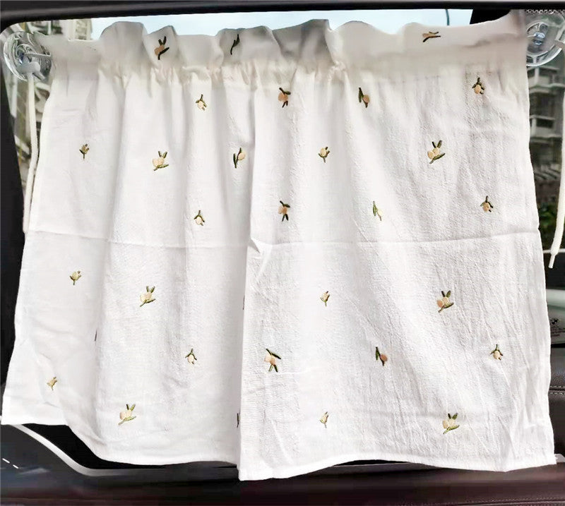 Cute Baby Car Curtain